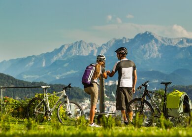 © Salzburger Land Tourismus Tauernradweg_Pause | © Salzburger Land Tourismus