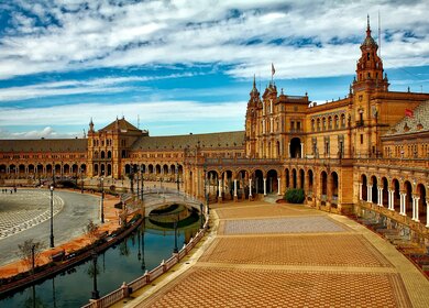 Plaza de España | © pixabay.com Plaza de España in Sevilla, Spanien | © pixabay.com