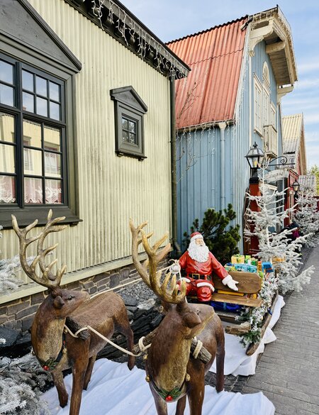 Nikolausschlitten im Themenbereich Skandinavien im Europa-Park Erlebnis-Resort | © Michelle Khan