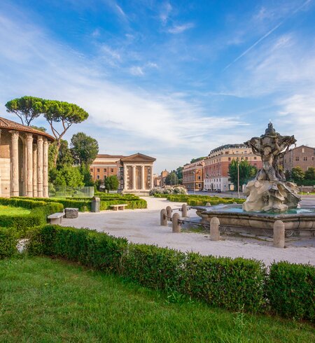 Tempel des Forum Boarium in Rom | © Gettyimages/Todis53