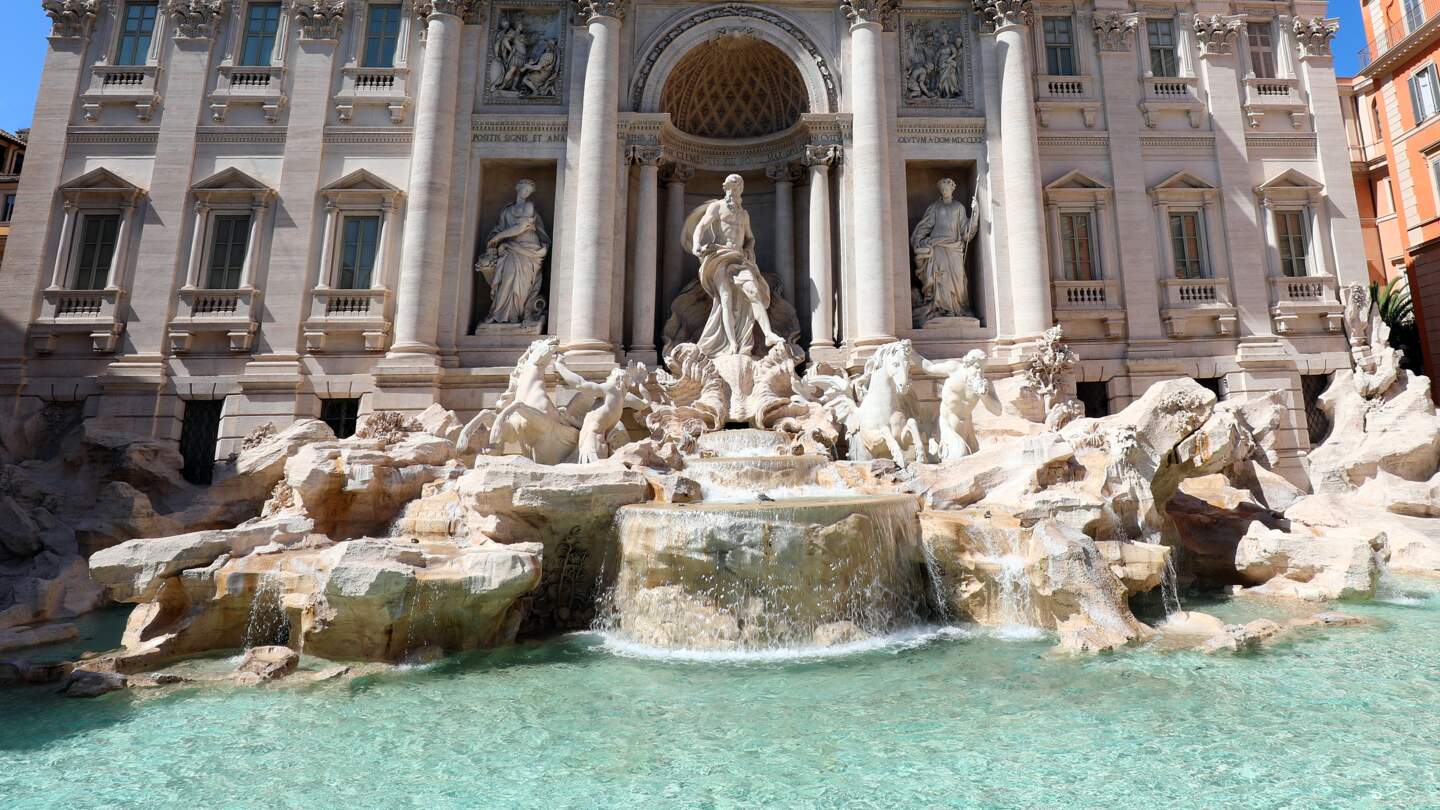 Trevi-Brunnen, Symbol der Stadt Rom | © Gettyimages/ChiccoDodiFC
