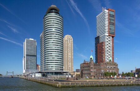 Blick auf die Skyline von Rotterdam | © Gettyimages.com/FrankvandenBergh