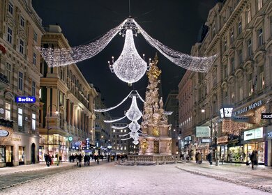 Wien Weihnachtsmarkt Christkindlmarkt | © Pixabay/Julius Silver