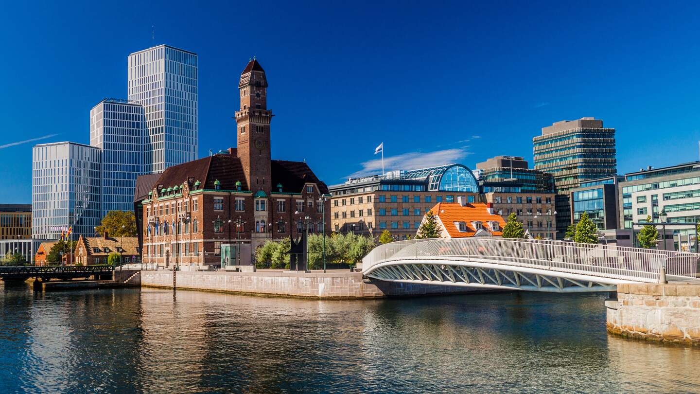 Stadtlandschaft von Malmoe, Schweden | © gettyimages.com/mathess 