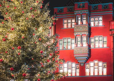 Rathaus Basel im Winter | © Basel Tourismus