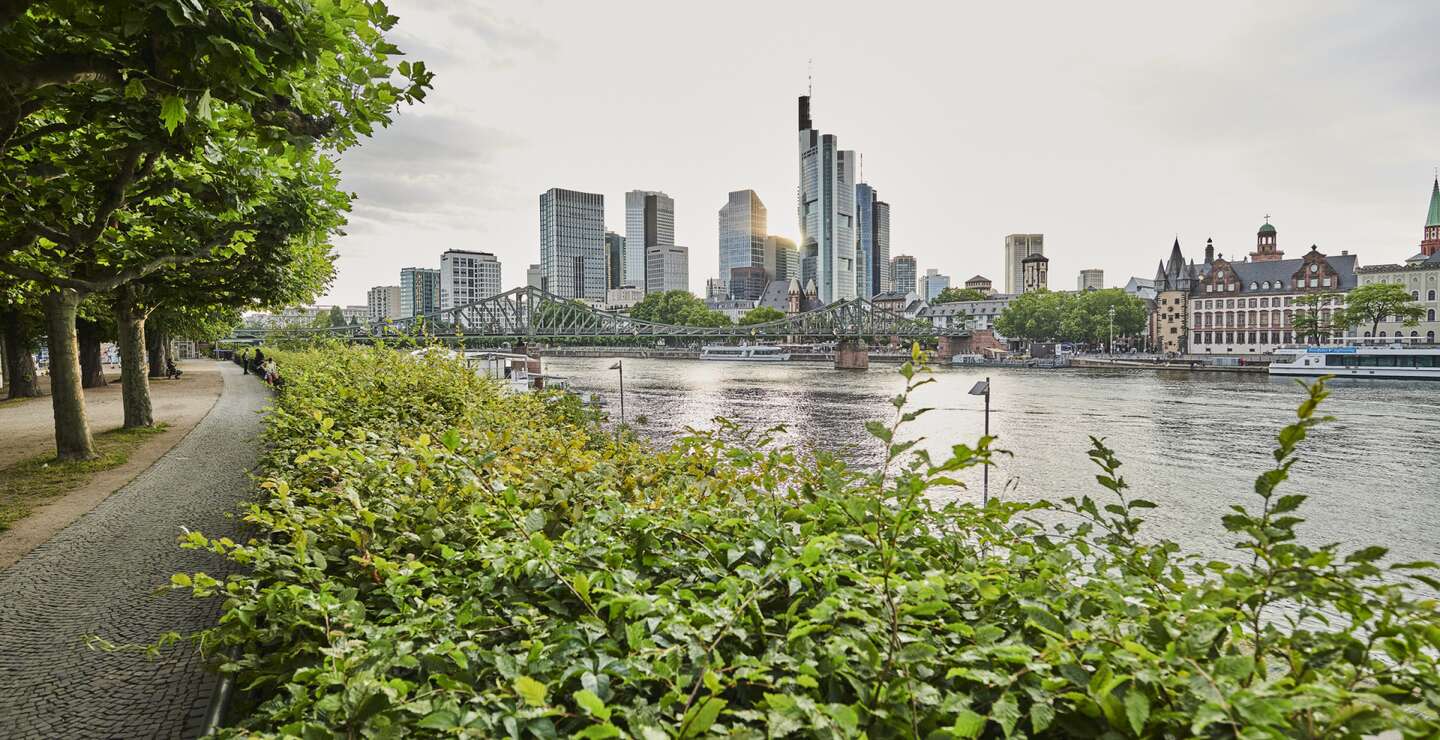 Unterschiedliche Motive der Skyline Frankfurts | © HA Hessen Tourismus, Roman Knie