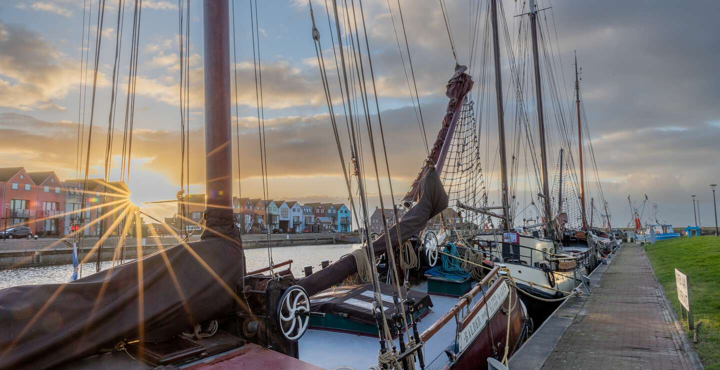 Hafen in Friesland in den Niederlanden | © NBTC/Lydia Annema