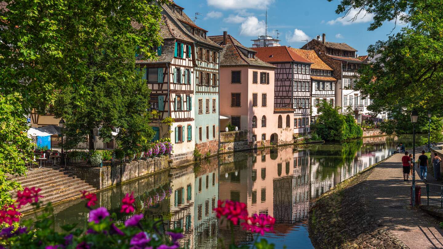 Gerberviertel Petite France in der Altstadt von Straßburg | © Strasbourg, Cedric Schell