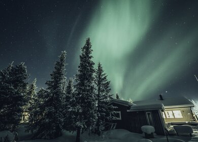 Nordlichter in Schweden | © AsafKliger/imagebank.sweden.se