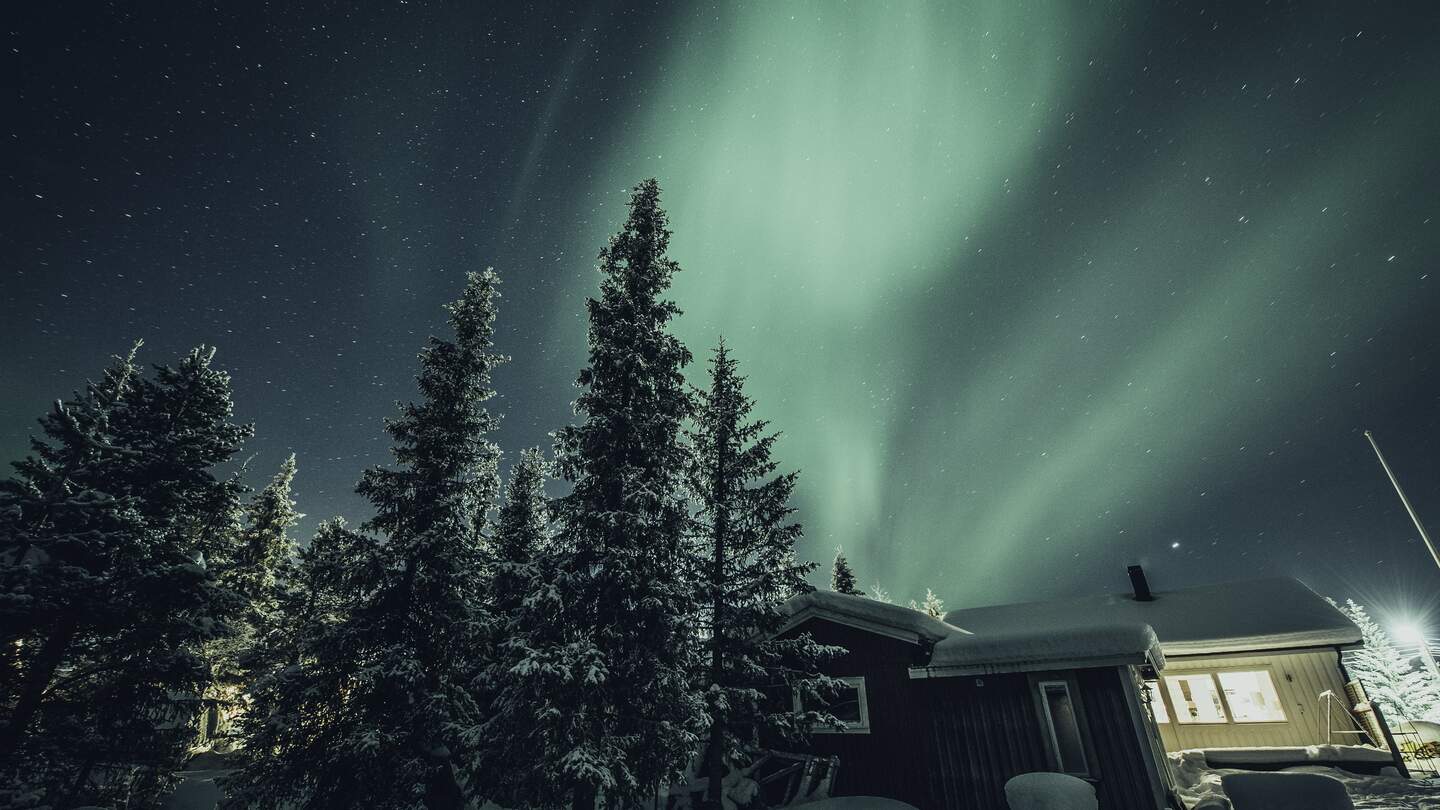 Nordlichter in Schweden | © AsafKliger/imagebank.sweden.se