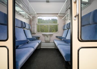 Pivatabteil im Sitzwagen für 6 Personen im Nachtzg European Sleeper  | © europeansleeper