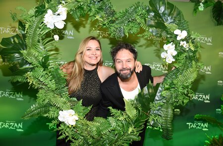 John Vooijs mit seiner Frau Britta bei der Premiere von Disneys Tarzan Musical  | © Stage Entertainment/Ben Pakalski