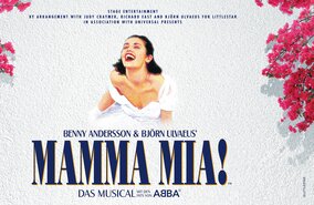 Logo von Mamma Mia - Das Musical mit den Hits von ABBA | © Stage Entertainment
