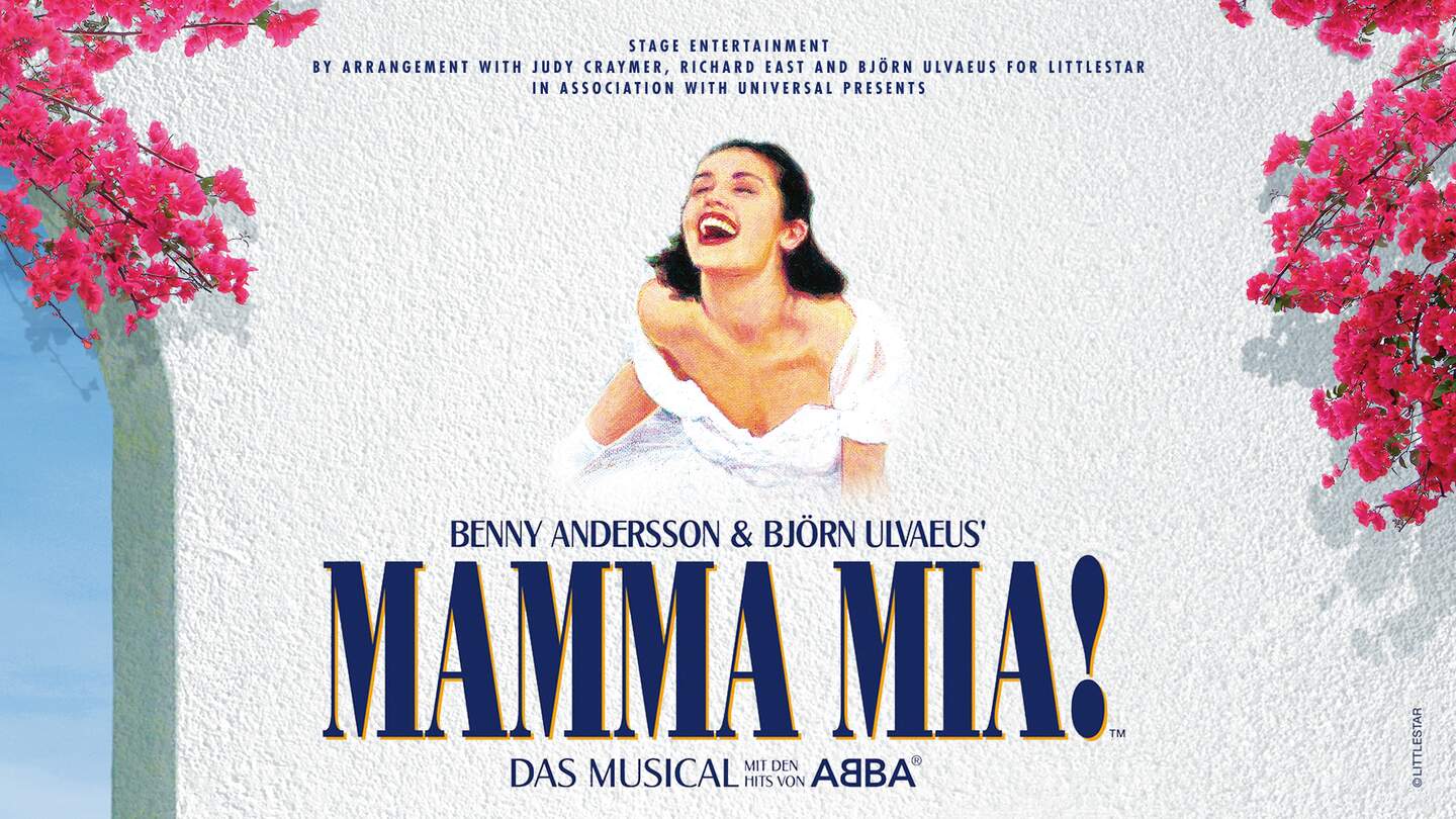 Logo von Mamma Mia - Das Musical mit den Hits von ABBA | © Stage Entertainment