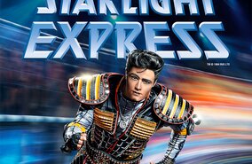 Teaser mit Rory McCollum als Diesellok Greaseball aus dem Musical Starlight Express | © Starlight Express