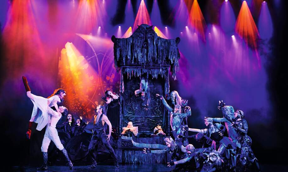 Szenenbild vom Song Nightmare aus dem Musical Tanz der Vampire  | © Stage Entertainment/Brinkhoff Moegenburg